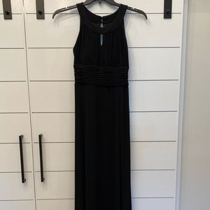Floor Length Black Dress